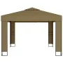 Pavillon mit doppeltem grauem Taupe-Dach 3x3x2,7 m 180 g/m² von , Zelte und Pavillons - Ref: Foro24-312218, Preis: 243,98 €, ...