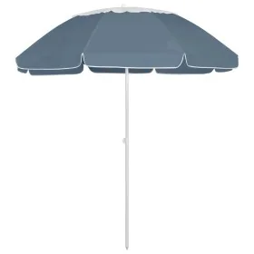Blue beach umbrella 300 cm by , Umbrellas - Ref: Foro24-314716, Price: 39,55 €, Discount: %