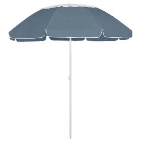 Strandsonnenschirm blau 300 cm von , Sonnenschirme - Ref: Foro24-314716, Preis: 39,55 €, Rabatt: %