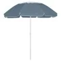 Strandsonnenschirm blau 300 cm von , Sonnenschirme - Ref: Foro24-314716, Preis: 39,55 €, Rabatt: %