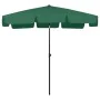 Grüner Strandsonnenschirm 200x125 cm von , Sonnenschirme - Ref: Foro24-314728, Preis: 39,20 €, Rabatt: %