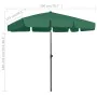 Grüner Strandsonnenschirm 200x125 cm von , Sonnenschirme - Ref: Foro24-314728, Preis: 39,20 €, Rabatt: %