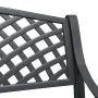 Gusseiserne Gartenbank in Schwarz, 102 cm von , Gartenbänke - Ref: Foro24-317748, Preis: 219,69 €, Rabatt: %
