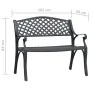 Gusseiserne Gartenbank in Schwarz, 102 cm von , Gartenbänke - Ref: Foro24-317748, Preis: 219,69 €, Rabatt: %