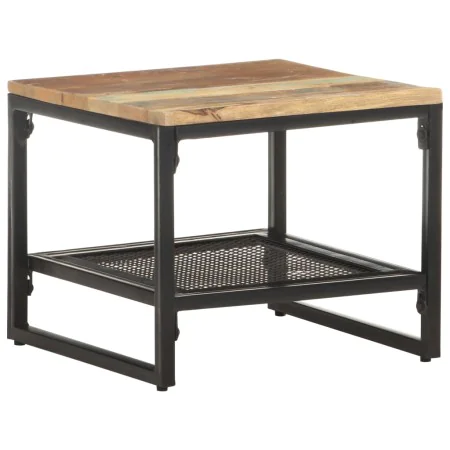 Mesa auxiliar de madera maciza reciclada 40x40x35 cm de , Mesas auxiliares - Ref: Foro24-320242, Precio: 53,49 €, Descuento: %