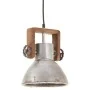 Lámpara colgante industrial 25 W plateada redonda 19 cm E27 de , Lámparas - Ref: Foro24-320531, Precio: 39,53 €, Descuento: %