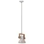 Lámpara colgante industrial 25 W plateada redonda 19 cm E27 de , Lámparas - Ref: Foro24-320531, Precio: 39,53 €, Descuento: %
