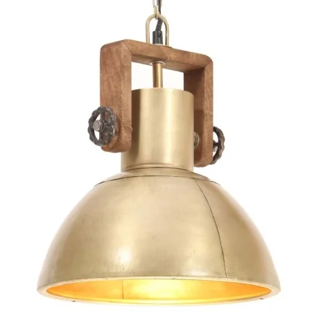 Industrielle runde Hängelampe 25 W Messing 30 cm E27 von , Lampen - Ref: Foro24-320533, Preis: 57,54 €, Rabatt: %