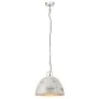 Vintage hanging lamp 25 W silver round 31 cm E27 by , Lamps - Ref: Foro24-320546, Price: 59,34 €, Discount: %