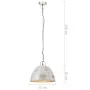 Vintage hanging lamp 25 W silver round 31 cm E27 by , Lamps - Ref: Foro24-320546, Price: 59,34 €, Discount: %