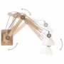 Runde industrielle Wandlampe in Weiß mit E27-Fassung. von , Lampen - Ref: Foro24-320578, Preis: 63,34 €, Rabatt: %