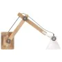 Round white industrial style wall lamp E27 by , Lamps - Ref: Foro24-320578, Price: 64,57 €, Discount: %