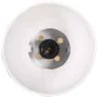 Round white industrial style wall lamp E27 by , Lamps - Ref: Foro24-320578, Price: 64,57 €, Discount: %