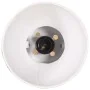 Runde industrielle Wandlampe in Weiß mit E27-Fassung. von , Lampen - Ref: Foro24-320578, Preis: 63,34 €, Rabatt: %