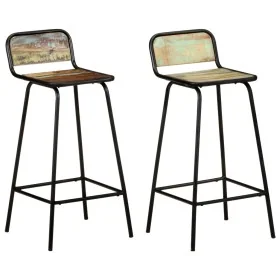 Kitchen stools 2 units solid recycled wood by , Kitchen stools - Ref: Foro24-321954, Price: 213,00 €, Discount: %