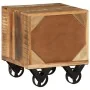 Solid recycled wood side table 40x40x45 cm by , Side tables - Ref: Foro24-328410, Price: 114,02 €, Discount: %