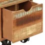 Solid recycled wood side table 40x40x45 cm by , Side tables - Ref: Foro24-328410, Price: 114,02 €, Discount: %