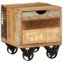 Solid recycled wood side table 40x40x45 cm by , Side tables - Ref: Foro24-328410, Price: 114,02 €, Discount: %