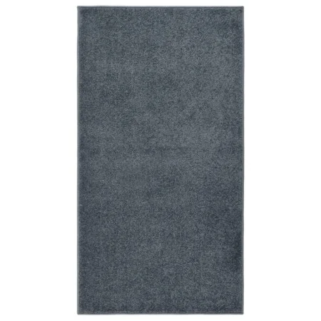 Short gray anthracite hair carpet 80x150 cm by , Rugs - Ref: Foro24-340305, Price: 33,81 €, Discount: %