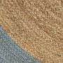 Handmade jute rug with olive green border 180 cm by , Rugs - Ref: Foro24-343608, Price: 93,09 €, Discount: %