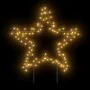 Estrella de luz decorativa Navidad con estacas 115 LED 85 cm de , Luces de Navidad - Ref: Foro24-357715, Precio: 43,51 €, Des...