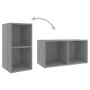 Wohnzimmermöbel 2-teilig aus grauem Beton-Ingenieurholz von , TV-Möbel - Ref: Foro24-3079947, Preis: 74,46 €, Rabatt: %