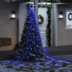 Luces para árbol de Navidad 320 LED azul 375 cm de , Luces de Navidad - Ref: Foro24-356925, Precio: 29,32 €, Descuento: %