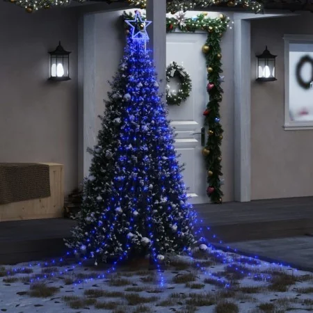Christmas tree lights 320 blue LED 375 cm by , Christmas lights - Ref: Foro24-356925, Price: 29,32 €, Discount: %
