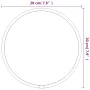 Round black wall mirror Ø20 cm by , Mirrors - Ref: Foro24-348183, Price: 20,55 €, Discount: %