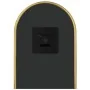 Oval golden wall mirror 40x15 cm by , Mirrors - Ref: Foro24-348195, Price: 21,77 €, Discount: %