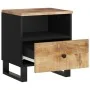 Nachttische 2 Stück Massivholz Mangoholz Sperrholz von , Nachttische - Ref: Foro24-350649, Preis: 138,41 €, Rabatt: %