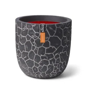 Capi Pflanzgefäß oval Clay anthrazitgrau 35x34 cm von , Töpfe und Pflanzgefäße - Ref: Foro24-429061, Preis: 58,31 €, Rabatt: %