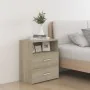 Bedside table Sonoma oak 50x32x60 cm by , Nightstands - Ref: Foro24-803278, Price: 55,22 €, Discount: %