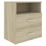 Bedside table Sonoma oak 50x32x60 cm by , Nightstands - Ref: Foro24-803278, Price: 55,22 €, Discount: %