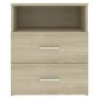 Bedside table Sonoma oak 50x32x60 cm by , Nightstands - Ref: Foro24-803278, Price: 55,22 €, Discount: %