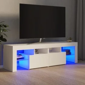 TV-Möbel mit LED-Lichtern weiß 140x36,6x40 cm von , TV-Möbel - Ref: Foro24-804364, Preis: 121,04 €, Rabatt: %