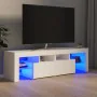 TV-Möbel mit LED-Lichtern weiß 140x36,6x40 cm von , TV-Möbel - Ref: Foro24-804364, Preis: 121,04 €, Rabatt: %