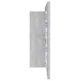 Spiegelschrank Badezimmer mit LED-Licht Acryl Grau Beton 100x12x45 cm von , Badezimmerwaschtische - Ref: Foro24-804984, Preis...