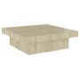 Eichenholz-Sonoma-Sperrholz-Couchtisch 90x90x28 cm von , Couchtisch - Ref: Foro24-806915, Preis: 85,58 €, Rabatt: %