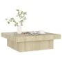 Eichenholz-Sonoma-Sperrholz-Couchtisch 90x90x28 cm von , Couchtisch - Ref: Foro24-806915, Preis: 85,58 €, Rabatt: %