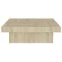 Eichenholz-Sonoma-Sperrholz-Couchtisch 90x90x28 cm von , Couchtisch - Ref: Foro24-806915, Preis: 85,58 €, Rabatt: %