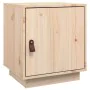 Solid pine wood bedside table 40x34x45 cm by , Nightstands - Ref: Foro24-818275, Price: 45,87 €, Discount: %