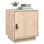 Mesita de noche madera maciza de pino 40x34x45 cm de , Mesitas de noche - Ref: Foro24-818275, Precio: 45,86 €, Descuento: %
