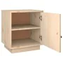 Solid pine wood bedside table 40x34x45 cm by , Nightstands - Ref: Foro24-818275, Price: 45,87 €, Discount: %