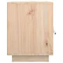 Solid pine wood bedside table 40x34x45 cm by , Nightstands - Ref: Foro24-818275, Price: 45,87 €, Discount: %