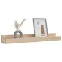 Wall shelves 2 units solid pine wood 80x12x9 cm by , Shelves and shelves - Ref: Foro24-823589, Price: 26,78 €, Discount: %