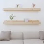Wall shelves 2 units solid pine wood 110x12x9 cm by , Shelves and shelves - Ref: Foro24-823594, Price: 36,92 €, Discount: %
