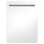 Hellweißer LED-Spiegel-Badezimmerschrank 60 x 11 x 80 cm von vidaXL, Badezimmerwaschtische - Ref: Foro24-326509, Preis: 124,3...