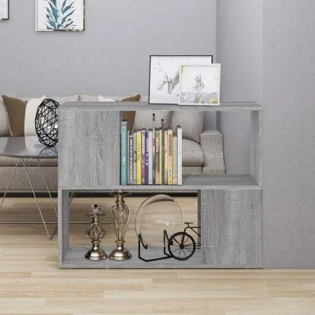 Regal/Trennwand in Sonoma-Grau 80x24x63 cm von , TV-Möbel - Ref: Foro24-826645, Preis: 36,17 €, Rabatt: %
