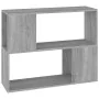 Regal/Trennwand in Sonoma-Grau 80x24x63 cm von , TV-Möbel - Ref: Foro24-826645, Preis: 36,17 €, Rabatt: %